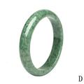 Chinese Beautiful Genuine Natural Green Jade Gems Bangle Bracelet -55-64mm B3B9