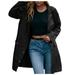 Dtydtpe Clearance Sales Shacket Jacket Women Rain Jackets Raincoat Waterproof Lightweight Windproof Adjustable Windbreaker Rain Coat Womens Long Sleeve Tops Winter Coats for Women