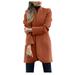 Dtydtpe Clearance Sales Shacket Jacket Women Hairy Open Front Short Cardigan Suit Jacket Solid Long Coat Womens Long Sleeve Tops Winter Coats for Women