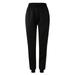 iOPQO Sweatpants Women Joggers for Women shorts for Women Trousers Mid Waist Black Long Pants Loose Casual Work Trousers Women s Casual Pants Wide Leg Sweatpants Women Pants for Women Black Pants M