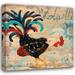 Paul Brent 20x20 Gallery Wrapped Canvas Wall Art Titled - Royale Rooster I