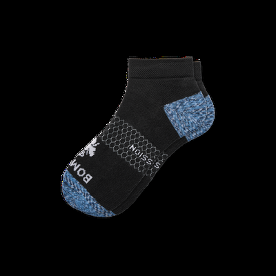 Men's Ankle Compression Socks - Black - Extra Large - Bombas