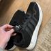 Adidas Shoes | Adidas Black Sneakers Size 8.5 | Color: Black/White | Size: 8.5