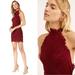 Free People Dresses | Free People Harper High Neck Lace Dress | Color: Red | Size: S