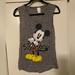 Disney Tops | Disney Womens Grey Mickey Mouse Tank Top Size Small | Color: Gray | Size: S