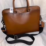 Coach Bags | Coach Beckett Portfolio Brief - Nwt | Color: Brown | Size: Os