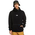 Quiksilver Big Logo - Funktioneller Ski- und Snowboard-Hoodie für Männer Schwarz