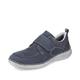 Rieker Men Low Shoes 03058, Men´s Low Shoes with Velcro,Removable Insole,Velcro,Street Shoe,Sneaker,Blue (Blau / 14),42 EU / 8 UK