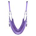 Yoga Aerial Hammock Women Swing Adjustable Aerial Yoga Strap Hanging Hammock Elastic Stretch Handstand Rope Training Device (Color : 01)