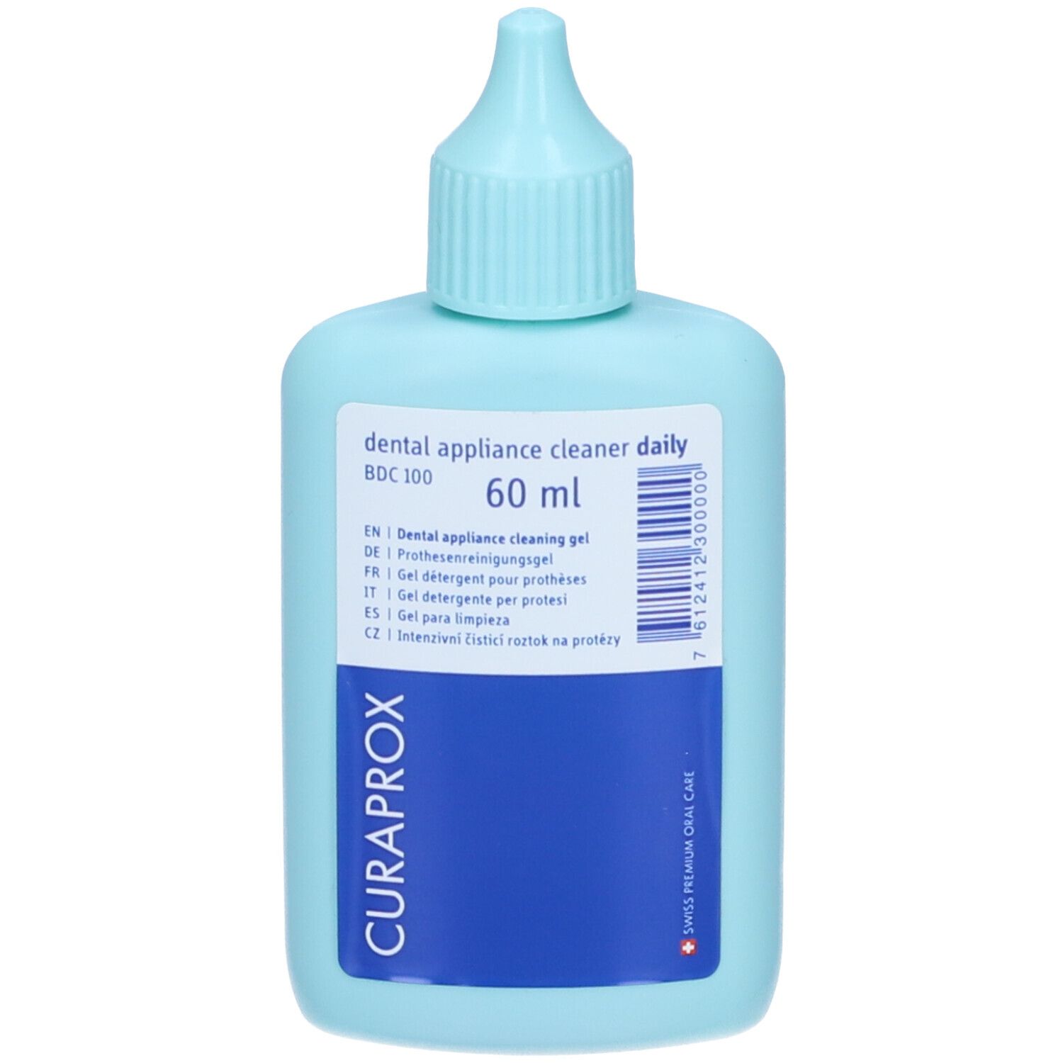 Curaprox Bdc 100 Daily Gel Per La Pulizia Quotidiana Della Dentiera E