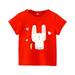 ZHAGHMIN Girl Crop Tops Size 7-8 Girls Easter Carrot Rabbit Cartoon Tops 1 To 7 Years Old Baby Girls Top T Shirt Girls Shirt Size 16 School Clothes for Girls 10-12 14 Clothes Toddler Girls Casual Cl