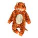 Boys Jumpsuit Baby Hooded Outfits Girls Cartoon Romper Girls Outfits&Set Size 0 Months-18 Months
