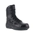 Reebok Rapid Response RB 8in. Military Boot - Men's Black 12 Medium 690774136540