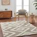 Rian 5'3" x 7' Bone/Multi Brown/Cloud Gray/Nutmeg/Smoke Area Rug - Hauteloom