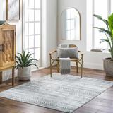 Ianna 8'10" x 11'10" Light Gray/Dark Gray/Neutral/Smoke/Gray Area Rug - Hauteloom