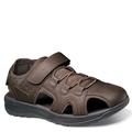 Nunn Bush Huck Sport Closed Toe Fisherman Sandal - Mens 10 Brown Sandal W