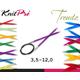 KnitPro Tendz Rundstricknadeln 60 - 120 cm 4 Längen Acryl verschiedene Farben 13 Größen