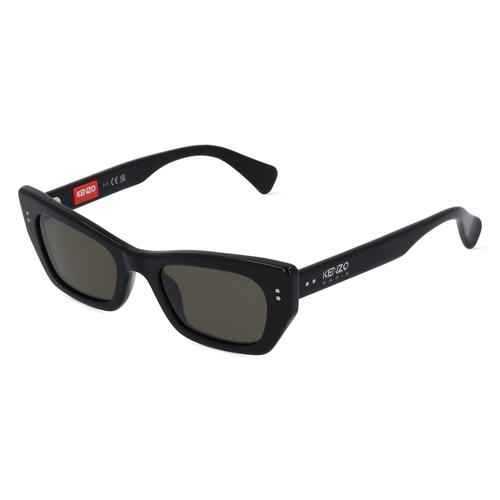 Kenzo KZ40162I Damen-Sonnenbrille Vollrand Cateye Acetat-Gestell, schwarz