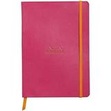 Rhodia Rhodiarama SoftCover Notebook - 80 Dots Sheets - 6 x 8 1/4 - Raspberry Cover