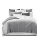 Mycroft Gray Twin Coverlet & 1 Sham Set, plus 1 bonus cushion