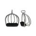 Cage Horse Riding Stirrups Training Tool for Horse Riding 11.5 x 3.3cm