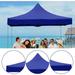 DTBPRQ Canopy Replacement Top Tent Top Cover for 10x10ft Pop Up Paty/Tent/Canopy Instant Canopy Top Cover Blue Canopy Top Cloth Only