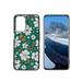 Compatible with OnePlus Nord N200 5G Phone Case Pretty-white-flowers-2 Case Silicone Protective for Teen Girl Boy Case for OnePlus Nord N200 5G