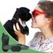 with Beep Vibration and Shock Modes Dog Training Collar and Auto Control Barking Collar Or Dog Muzzle for Bad Behaviors Dogs and The Neighborhood Saving Device (Traning Collar(Black&Controller))