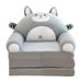 Kids Foldable Sofa Chair Cover Children Couch Backrest sofa Covers Flip Open Couch Seat Covers for Playing Room Decor Rat