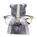 ZTTD Cute Farm Animal Glasses Frame Home Office Decoration Cute Creative Animal Glasses Frame Home Office Decoration Desktop Glasses Frame H