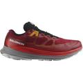 Salomon Ultra Glide 2 GTX Hiking Shoes Synthetic Men's, Biking Red/Frost Gray/Turmeric SKU - 162802