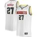 Men's Fanatics Branded Jamal Murray White Denver Nuggets Fast Break Player Jersey - Association Edition