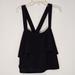 Madewell Tops | Madewell Texture And Thread Tiered Tank Top | Color: Black | Size: S