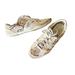 Coach Shoes | Coach Reina Snakeskin Sneakers Leather And Suede Lace Up Tan Brown Size 8 | Color: Brown/Tan | Size: 8