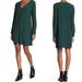 Madewell Dresses | Madewell Long Sleeve Button Front Dress | Color: Green | Size: S