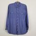 J. Crew Tops | J.Crew Women's Blue Button Down Shirt Size S | Color: Blue | Size: S