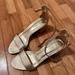 Lilly Pulitzer Shoes | Gold Lily Pulitzer Short Heels, Never Worn (Too Small) | Color: Gold | Size: 7