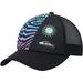 Youth Quiksilver Black Magpie Coop Trucker Snapback Hat