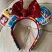 Disney Accessories | Mickey Ears Disney Red Sequins Good Condition | Color: Blue/Red | Size: Osg