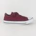 Converse Shoes | Converse All Star, Women's 6, Flannel Lined, Burgundy Sneakers. | Color: Purple/White | Size: 6