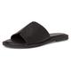 Pantolette TAMARIS Gr. 38, schwarz Damen Schuhe Pantoletten Sommerschuh, Schlappen mit breiter Bandage