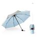 DTBPRQ Titanium Plastic Travel Umbrella - UPF 50+ UV Blocker Umbrella Small Lightweight Travel Umbrella Compact Sun Umbrella Women Kids Parasol Beach Umbrellas