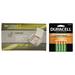 Powerex MH-C204GT AA / AAA Smart Battery Charger & 4 AAA Duracell Rechargeable (DX2400) Batteries (900 mAh)