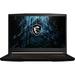 MSI Thin GF63 12VE-201US 15.6 Laptop i5-12450H 16GB 512GB SSD RTX4050 W11 Black