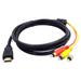 Hdmi To Av Adapter Cable Hdmi To Av Hd Converter Supports 1080p Adapter Cable-NEW