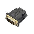 HDMI-compatible Female to DVI Adapter 2-Pack Gold Plated DVI Male to HDMI-compatible Female Bidirectional Connector Adapter