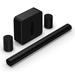 Sonos Premium Immersive Set with Arc Wireless Soundbar Sub Wireless Subwoofer (Gen 3) and Pair of Era 100 Wireless Smart Speakers (Black)