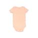 Carter's Short Sleeve Onesie: Pink Polka Dots Bottoms - Size 18 Month