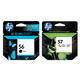 Original Multipack HP Digital Copier 410 Printer Ink Cartridges (2 Pack) -C6656AE