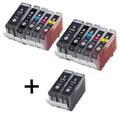 Compatible Multipack Canon PIXMA MP800 Printer Ink Cartridges (12 Pack) -0628B001